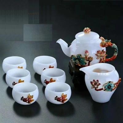 China Novolink OEM High Borosilicate Glass Teapot Gift Set for sale