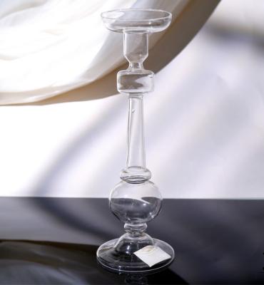 China Do castiçal decorativo dos produtos vidreiros da altura 180mm o copo votiva ajustou-se de 3 à venda