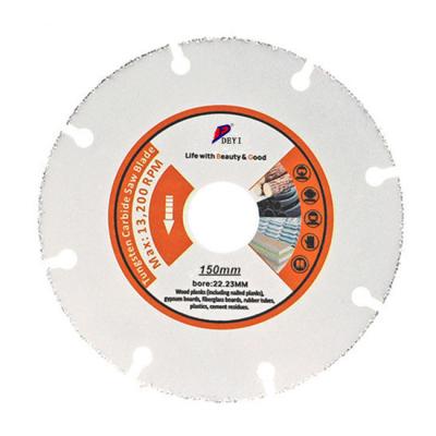 China Woodworking 150mm Brazed Alloy Circular Saw Blade Brazed 1.2mm for sale