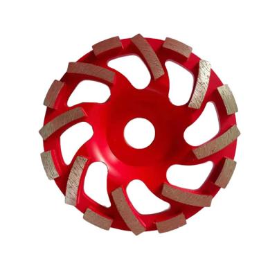 China 100mm 125mm 180mm Cup Wheel Diamond Sintered For Stone Concrete for sale