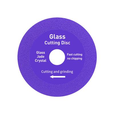 China Glass Ceramic Cutting 4'' Diamond Saw Blade 100mm For Angle Grinder for sale