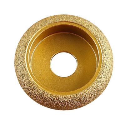 China Vacuum Brazed Grinding Buffing Wheel For Hand Grinder 75mm for sale