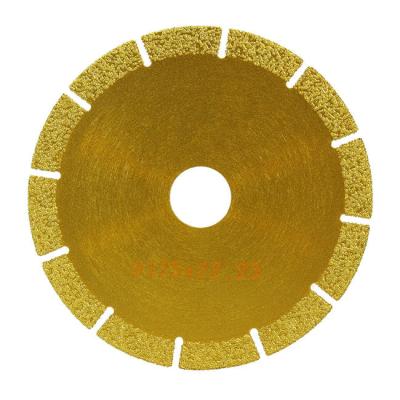 China o vácuo universal de Diamond Saw Tools Cutting Disc do segmento de 10mm soldou à venda