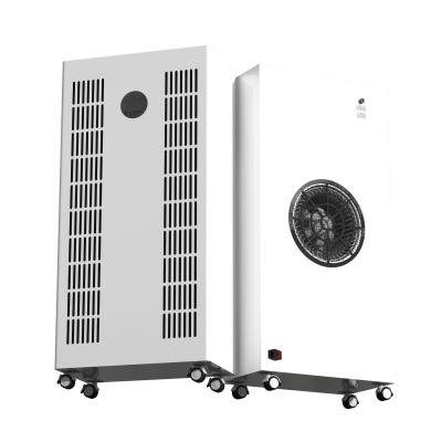 China 1600 square feet Odor Air Purifier White Air Cleaner For Smells HEPA Filter for sale
