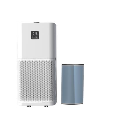 China 650 M3/h Large Room Air Purifier Noise Level 25-50 DB ISO14001 for sale