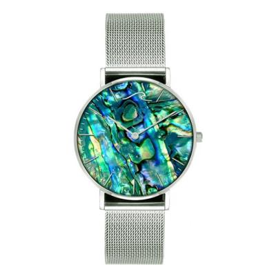 China 1.4 Inch Quartz Ladies Wrist Watch Minimalist Sea Shell Dial Oem for sale
