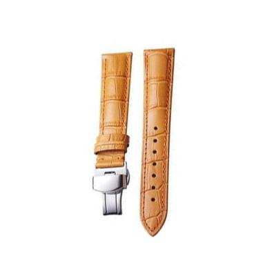 China 20g 16mm Leather Watch Band Strap 24mm Leather Watch Band OEM for sale