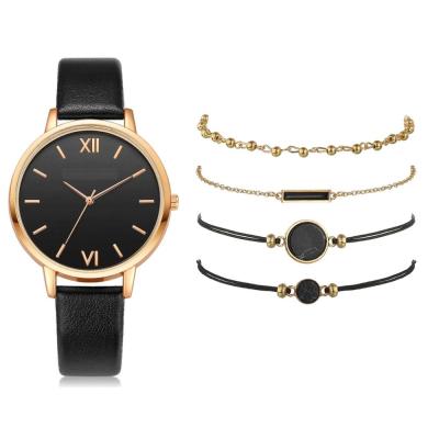 Chine Le cadeau de montre de dames 3ATM a réglé la montre de bracelet en cuir de femmes de couleur de 34mm à vendre