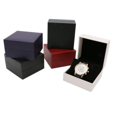 China 7.5cm Simple Packing Single Watch Box Wrist Watch Accessories Cardboard for sale