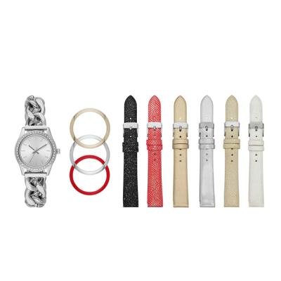 China Interchangeable Ladies Watch Gift Box Set 9mm Watch Set Womens OEM for sale