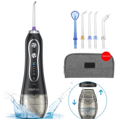 China Household USB Charged Water Jet Flosser 300ML IPX7 Waterproof Cordless for sale