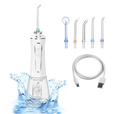 China ABS PC Water Jet Flosser Electric Dental Water Pick With 2500 Mah Battery for sale