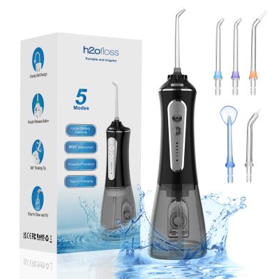 China 300ml Cordless Water Flosser Teeth Cleaner Personal Health Care Portable for sale
