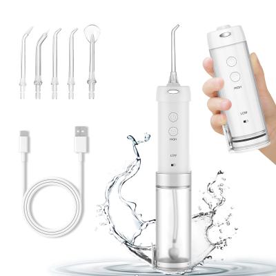 China 2000mah Rechargeable Cordless Water Flosser Ipx7 Waterproof for sale