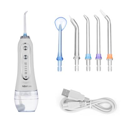 China FCC Cordless Water Flosser Oral Irrigator , Portable Dental Water Flosser for sale