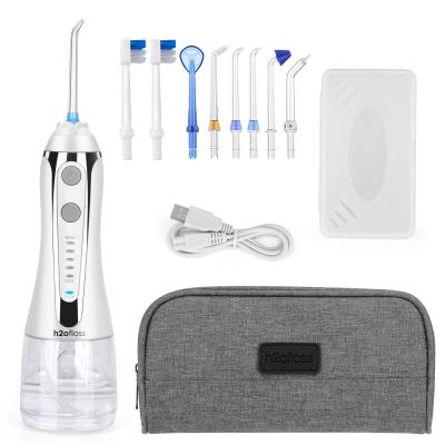 China 5 Modes Electric Cordless Water Flosser With 300ml Water Tank for sale