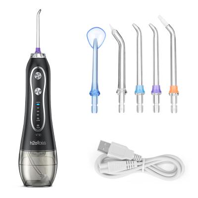 China FCC Oral Irrigator Cordless Water Flosser Auto Timer Protect With 300ml Tank for sale