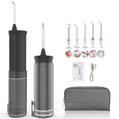 Chine 2500mah Portable Water Flosser , 30-110PSI Cordless Water Flosser Teeth Cleaner à vendre