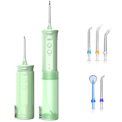 China Ultrasonic Electric Water Flosser Professional Cordless Dental Oral Irrigator for sale