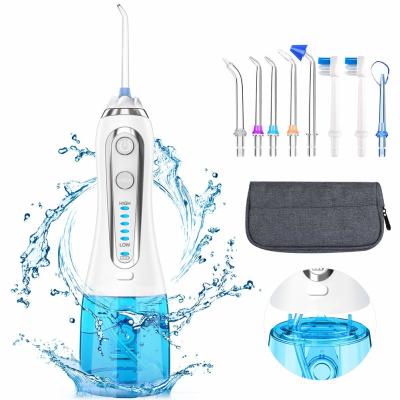 China Wireless Water Flosser Electric Rechargeable Detachable With 7 Nozzles for sale