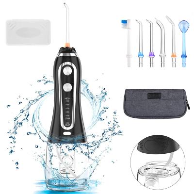 China IPX7 água Jet Mouth Cleaner, água de termas dental portátil Flosser com 5 modos à venda