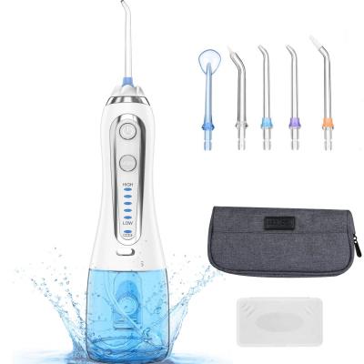 China Electric Oral Irrigator Water Flosser Battery Operated CE Approved for sale