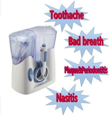 China 6 Modes Countertop Oral Irrigator , 1200 Times/Min Home Water Flosser for sale