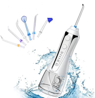 China Portable Cordless Battery Operated Water Flosser 40 - 140PSI For Oral Care for sale