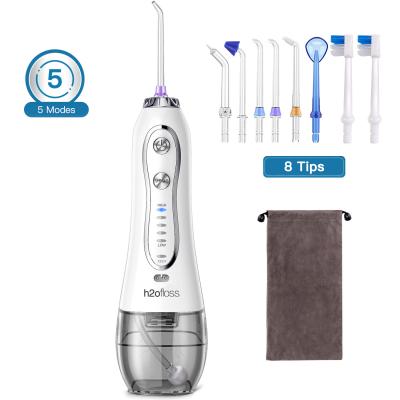 China Electric Cordless IPX7 Waterproof Electric Water Flosser For Tooth Care for sale