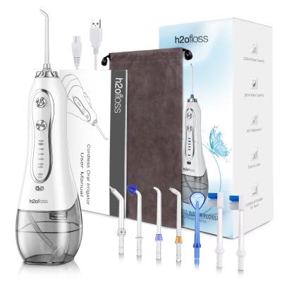 China High Frequency Pulse Portable Water Flosser 40 - 140PSI for sale