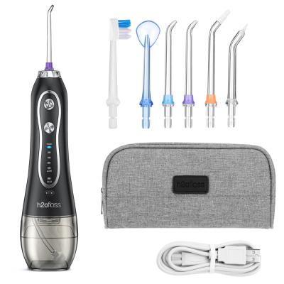 China Portable Electric Water Dental Flosser , Smart Electronic Sonic Mouth Cleaner for sale