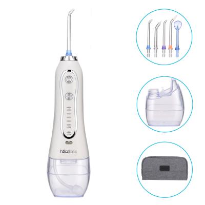 China Dental Electric Water Flosser Oral Irrigator Waterproof With 5 Modes for sale