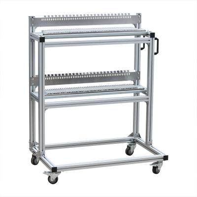 China SAMSUNG SM SMT Feeder Carts Stainless Steel Four Wheel For Storage for sale
