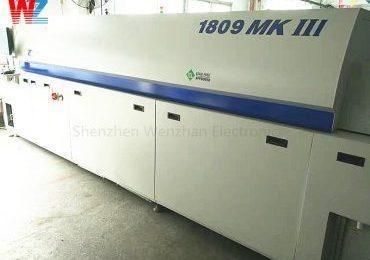 China 1250mm Height Heller Reflow Oven , 1809 MKIII Hot Air Reflow Oven for sale