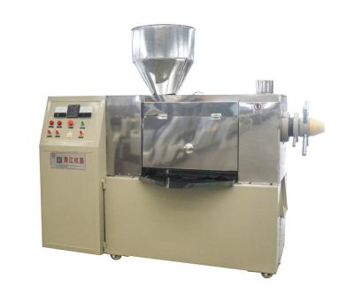 Chine Contrôle électrique Machine de presse à huile beige / verte Contrôle automatique de la température Faible taux d'huile résiduelle à vendre