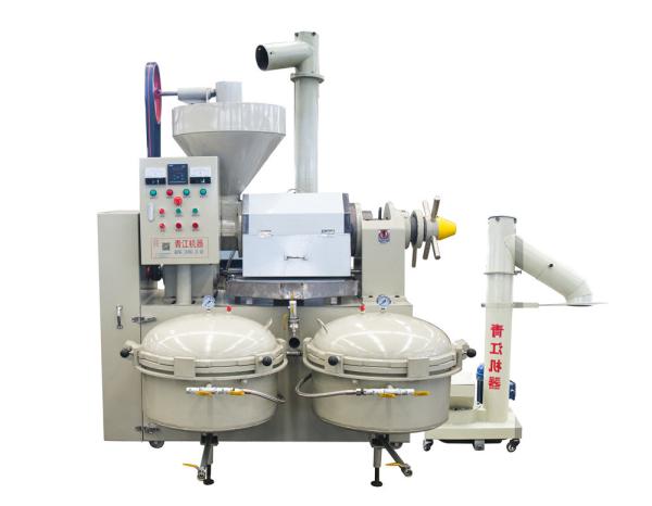 Quality 100-200kg/h Commercial Oil Press Machine 10hp Oil Expeller For Edible Oil for sale