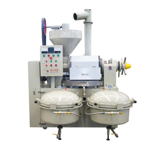 Quality Commercial Oil Press Machine Oil Expeller For Edible Oil Processing / Biodiesel for sale