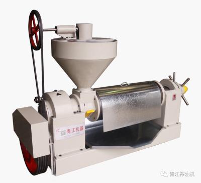 China High Oil Yield Screw Type Commercial Oil Press Machine 400-500g/H for sale