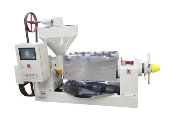 Quality Digital Control Hot Oil Press Machine Soya Beans Oil Extraction Machine 200-300kg/H for sale