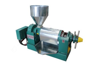 China Electric Heating Automatic Screw Oil Press Hot Press Oil Machine 150-220kg/H for sale
