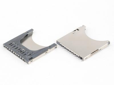 Chine Alliages de cuivre de prise micro d'écart-type de Sandish, connecteur de carte de mémoire de multimédia à vendre