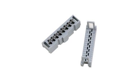 China Gray Color IDC socket Female Header Rectangular connector 16Pins for sale