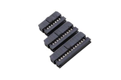 China 2.0mm Neigung IDC 6 Pin-Flachkabel-Verbindungsstück, elektrische Band-Draht-Verbindungsstücke zu verkaufen