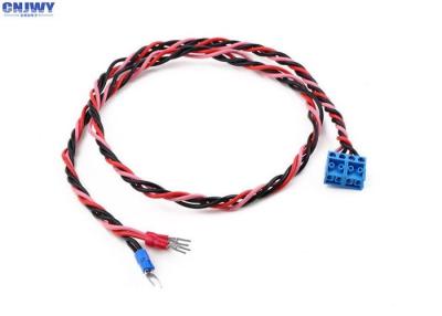 China Auto Electrical Cable Assemblies With 3.81mm 2 Pin Terminal Block UL1007 18AWG Wire for sale