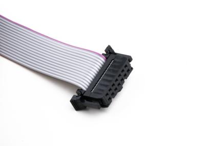 China UL94V-0 FC-16P IDC Flat Ribbon Cable Assembly With Butterfly SR for sale