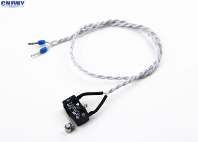 China White Auto Electrical Cable Assemblies Twisted PVC Wire With Miniature Switch for sale