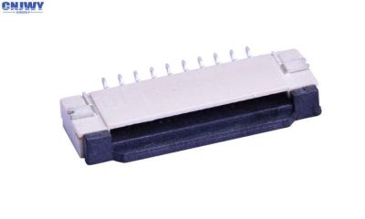 China Conector de cabo horizontal do contato FPC 1,0 milímetros para equipamentos eletrônicos à venda