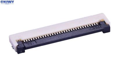 中国 適用範囲が広いプリント回路コネクター、FFC FPCのコネクター0.5mmの横の羽毛は接続します 販売のため
