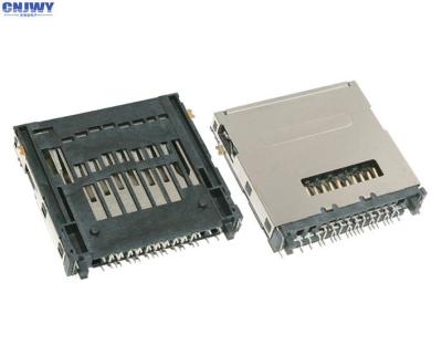 China Tres en una resistencia de la temperatura del conector del micro tarjeta SD del terminal buena en venta