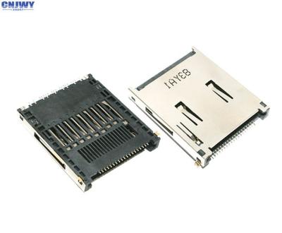 China Conector de cartão do Sd da versão mestra mini, tipo conector do entalhe do soquete do cartão de Sim à venda